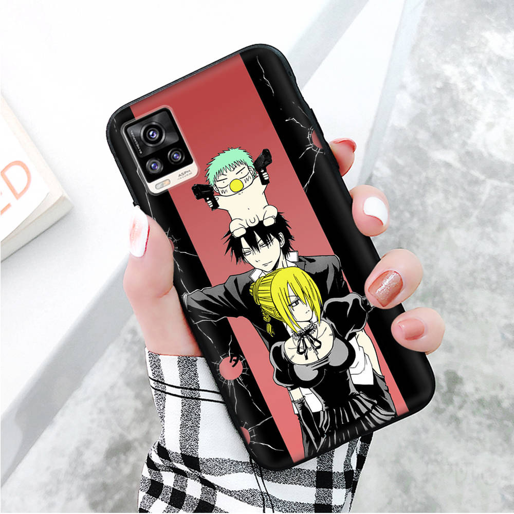 Black Case for Xiaomi Redmi 13C Note 9 iPhone XR 7 8 14 15 11 12 13 X XS Pro Max Samsung A25 S23 S24 FE Ultra Plus Beelzebub
