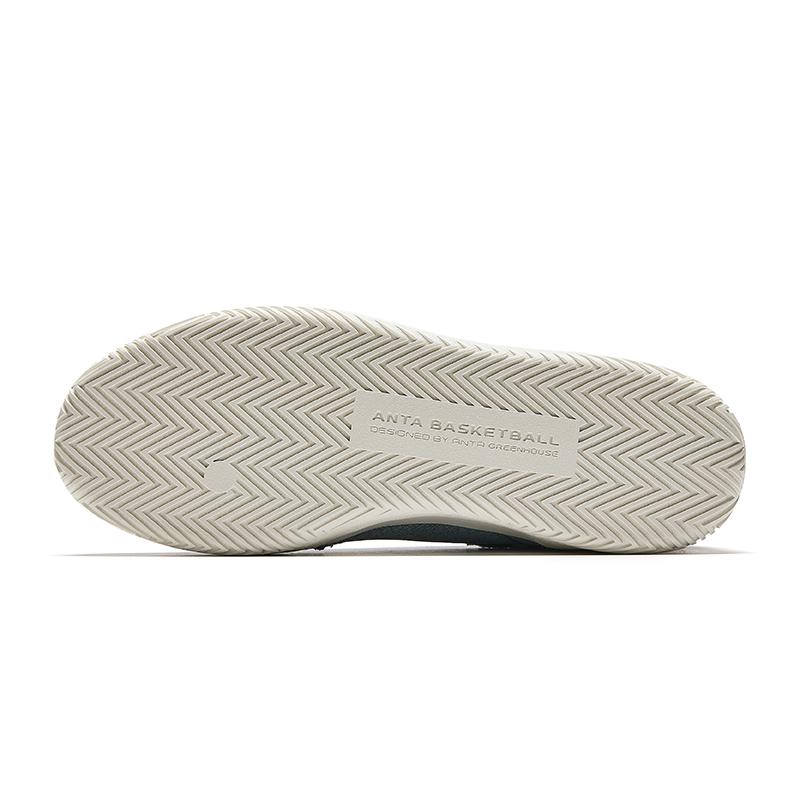 Anta KAI Hélà TRIBE Slip Resistant Abrasion Resistant Low top Skateboard Shoes Men's Ink Dark Blue Sneakers 112611801F-1