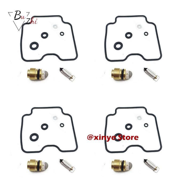 Motorcycle Carburetor Repair Kit Floating Needle Seat Gasket Parts for Yamaha XV1600 1999-2003 XV1700 Road Star  XV 1600 1700