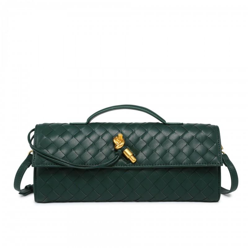 2026 Handmade Woven Crossbody Bag Clutch Purse Versatile Fashion Daily Use