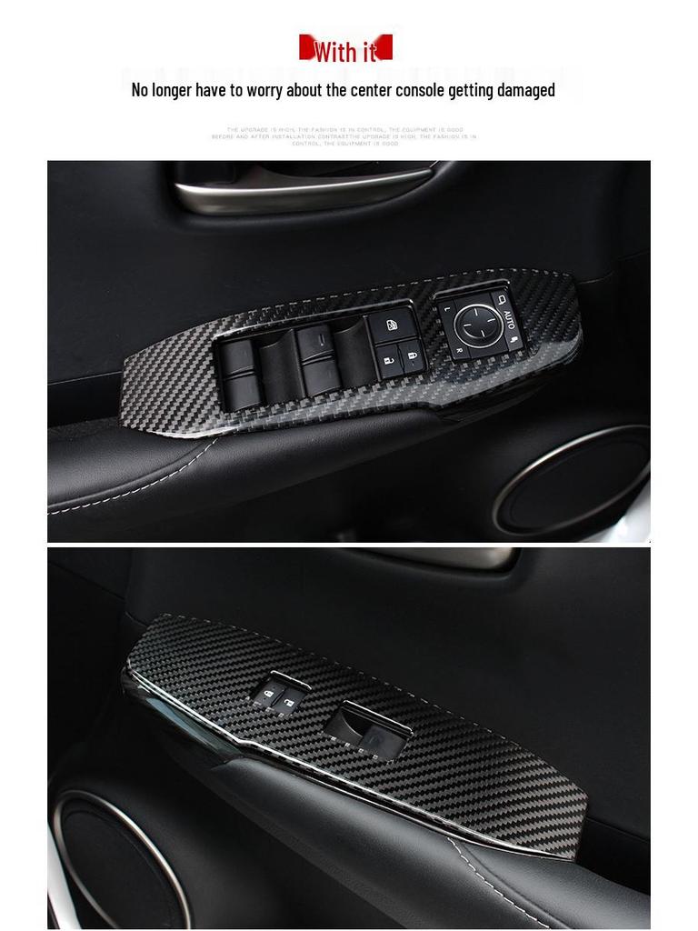 Lexus NX200/NX300/NX300h Carbon Fiber Interior Console Air Vent Panel