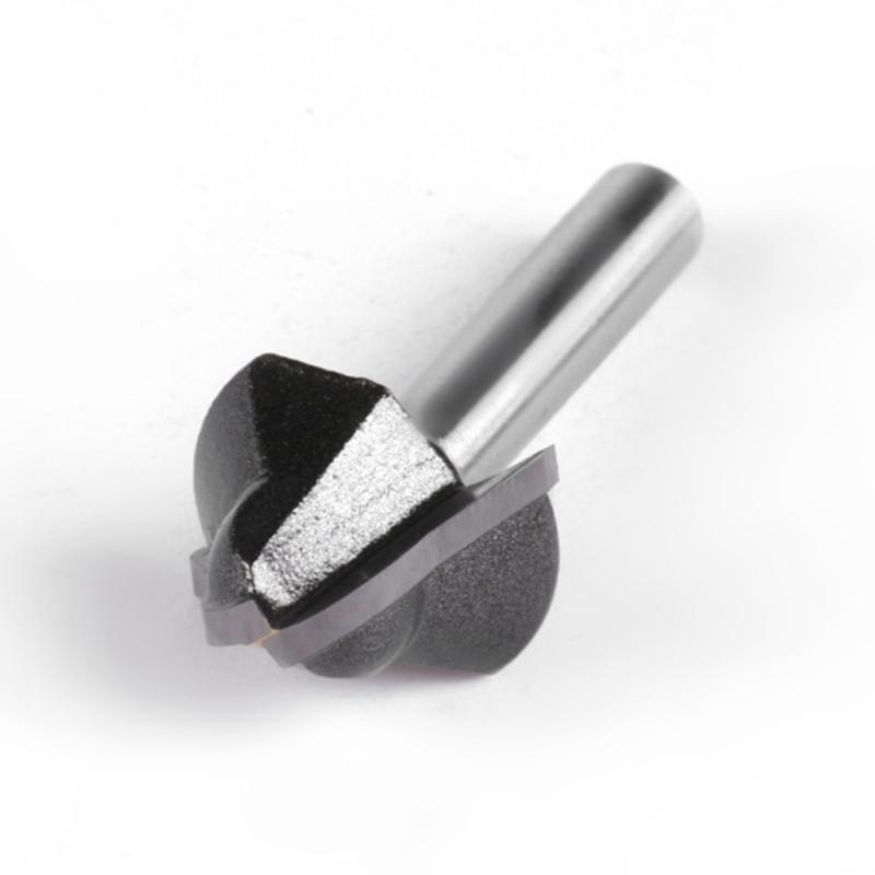High Accuracy 90 Degree Angle V Shape Woodworking Router Bit For Density Board Laminated Panel And DIY Projects Solid Carbon Construction