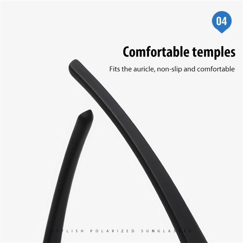 AORON Polarized Sunglasses Men Classic Sport Fishing Driving Cycling Sunglasses UV400 Anti Glare Eyewear for Man Women