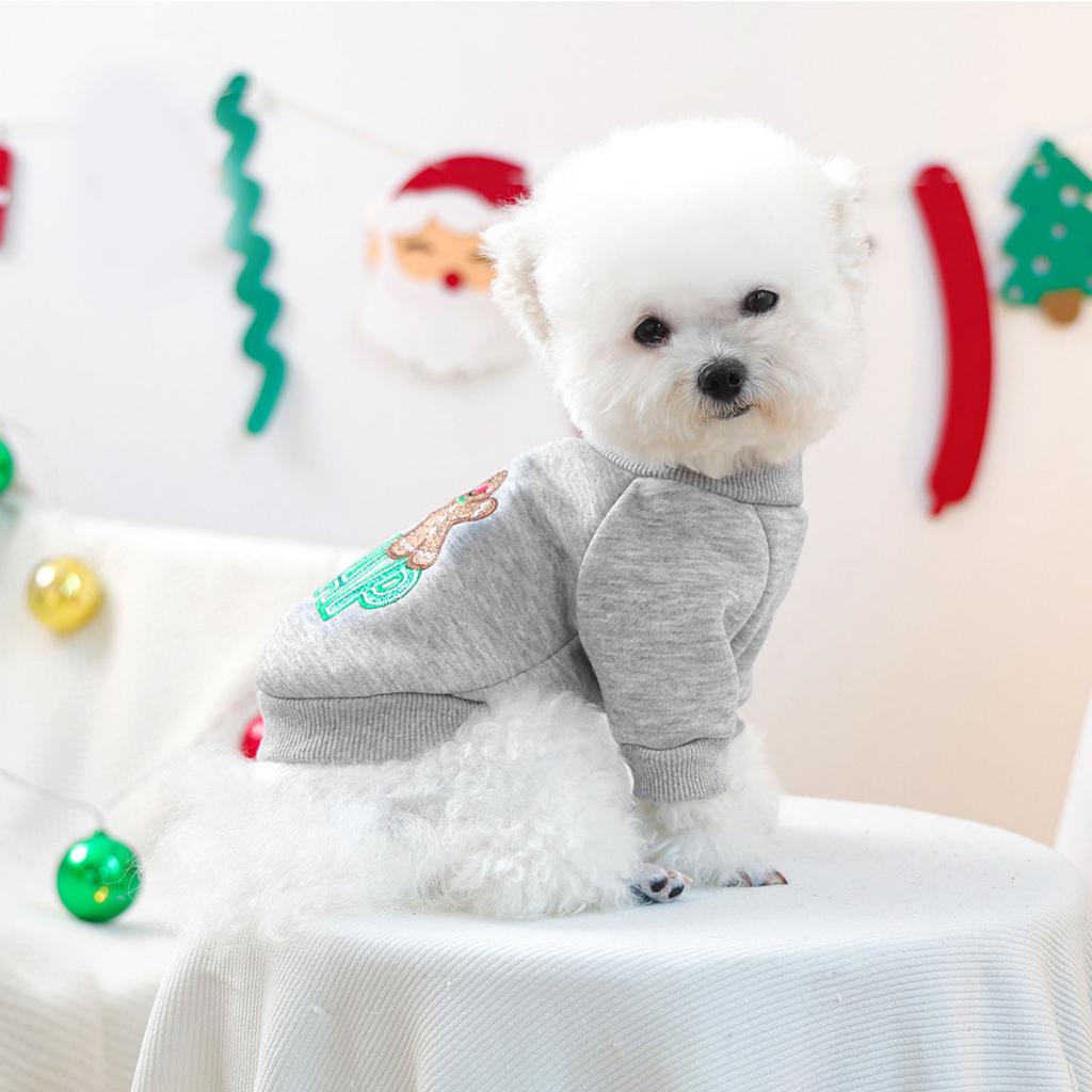 Holiday Pet Cute Puppy And Casual Fashion Clothing Christmas Baby Plush Clothes