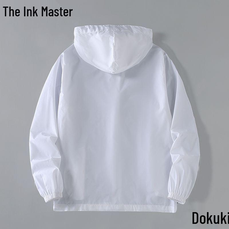 Men's Lightweight Quick-Dry Ice Silk Sun Protection Jacket - Loose, Casual Fit for Summer