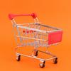 Mini Einkaufswagen Supermarkt Wagen Haustierspielzeug Vogel Papagei Intelligenz Wachstum