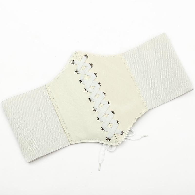 Women's Decorative Corset Leather Belt: Versatile Fashion for Coats and Dresses