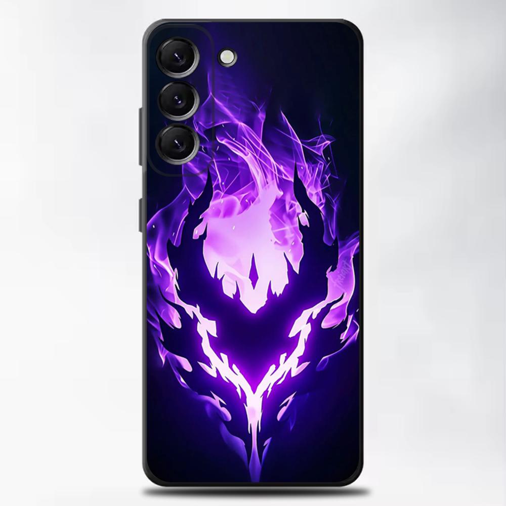 1 Stück Solo Leveling Cooles Anime Handyhülle Für Samsung Galaxy A13,A21s,A22,A31,A32,A52,A53,A71,A80,A91 Weiche Schwarze Abdeckung