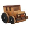 Mini Music Box for Kids Solid Wood Cute Classic Car Shaped Musical Box Gift for Christmas Birthday