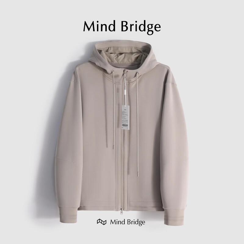 

Mind Bridge Men s Casual Zip-Up Hooded Sweatshirt 3XL