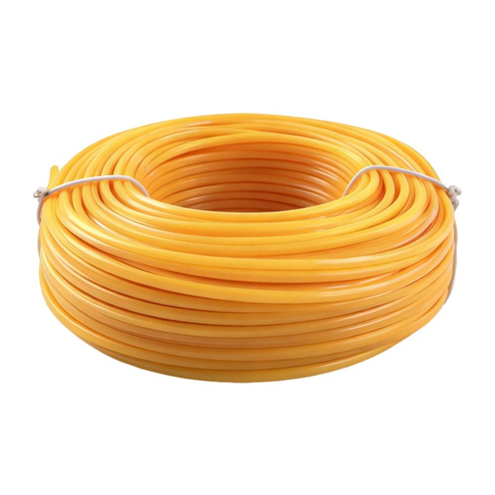 Nylon Grass Rope Round/Star Line Mowing Wire Durable Grass Trimmer Rope for Brush Cutter Strimmer