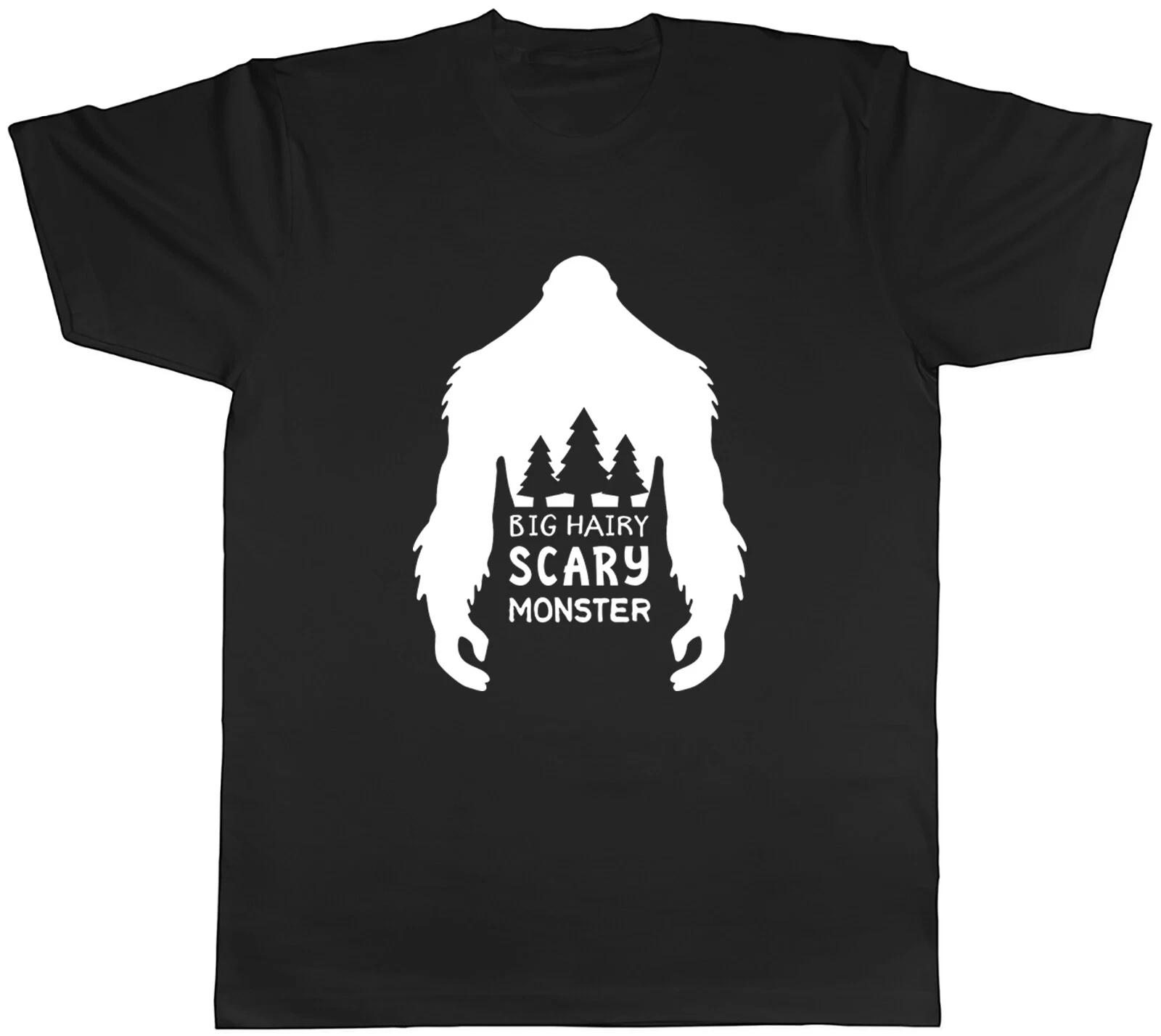 Big Scary Monster Mens T-Shirt Yeti Big Foot Mountains Unisex Tee Gift XXL