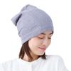 Imabari Towel Imabari Medical Made In Stylish Gauze Knit Neck Hair Watch Cap [Plaisir Wig] Hat, Japan, 100% Cotton, Hat, Warmer, Turban, 3-Way (Purple