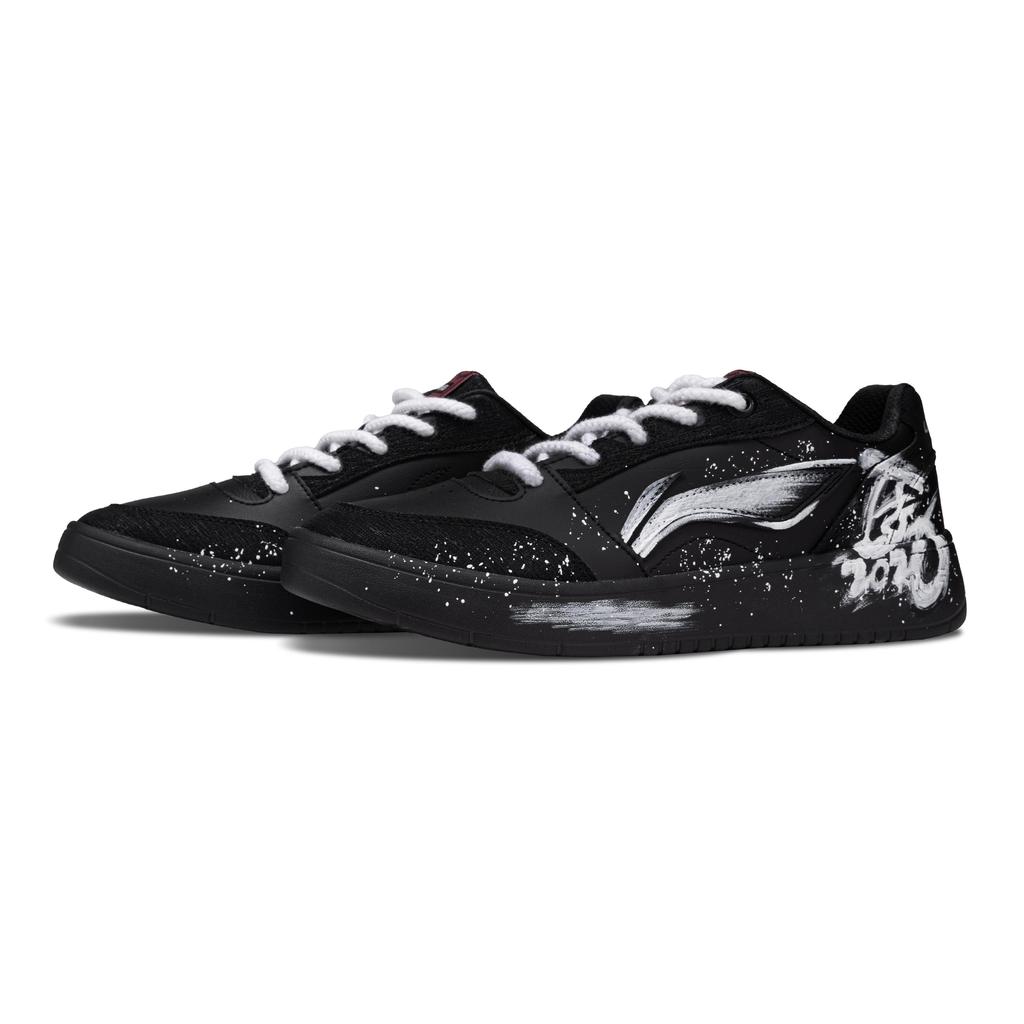Li Ning Sycee V3 Abrasion Resistant Height Increasing Low top Skateboard Shoes Men's AGCV107-1(Team211-)