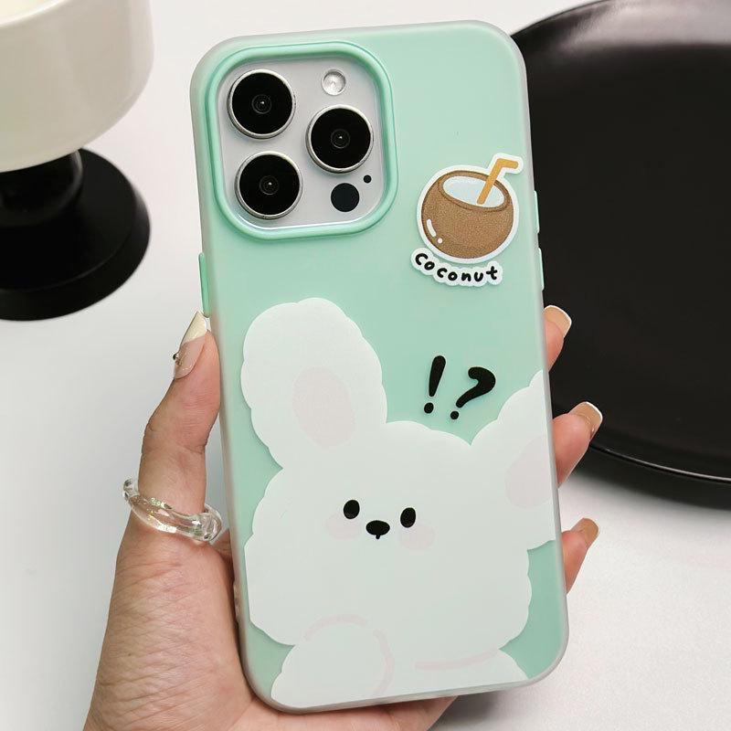 Zhitai iPhone 16 Pro Max Jelly Skin: Compatible with iPhone 11-15; Cartoon Design Case
