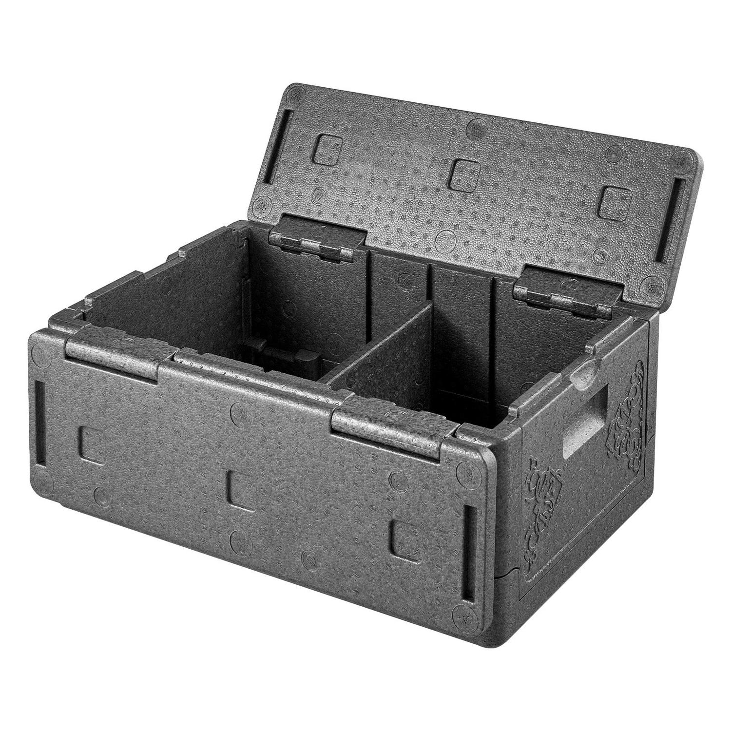 Réchauffeur de nourriture isotherme pliable, Porte-thermique non électrique de 38 L, Boîte chaude EPP légère et à haute rigidité, pour la livraison, le transport, la restauration