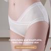 Women's Summer Cotton Low Waist Belly No Trace Breathable Pregnant Women Special Briefs