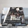 Supernatural Dean Winchester Sam Blanket Super Soft Warm  Throw Blankets for Sofa 50x60 Inch Multi-size Bedspreads
