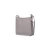Longchamp Le Foulonné 20 Leather Zipper Shoulder Crossbody Bag Small Women Bags Dove-Gray 10138021P55