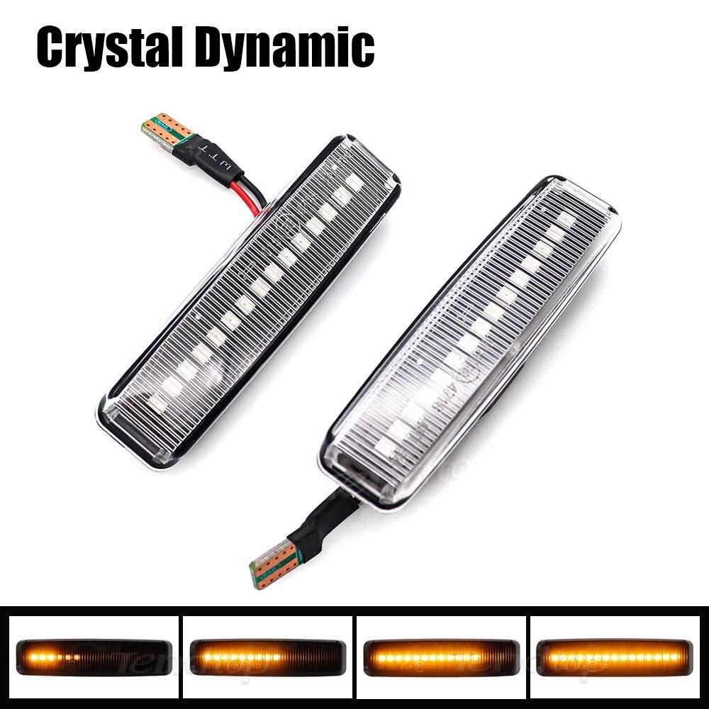 Quality LED Sequential Turn Signal Lights for BMW E39 M5 525i 528i 530i 63142496299 Blinker Dynamic Side Marker Indicator Lamps