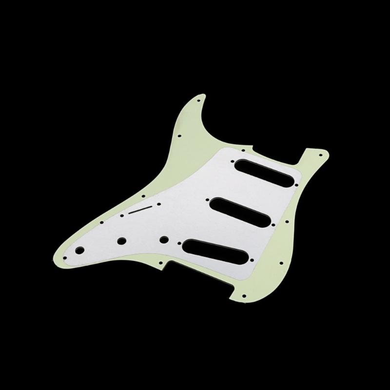 3-Ply 11Hole Electric Guitar Pickguard Anti-Scratch Pearl Plate Guard Cover for ST SQ Electric Guitar Accessories