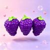 Scented Grape Squishy Squeeze Toy Fruit Stress Relief Fidget Hand Toy Kids Relief Gift
