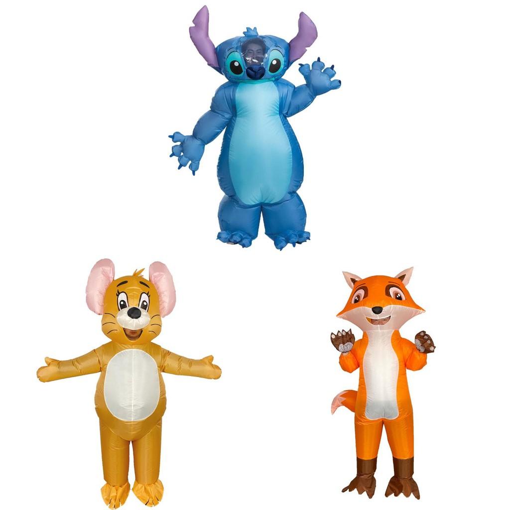 Patrick Star Stitch Tom And Jerry Inflatable Costume For Kids And Adults Perfect For Halloween And Cosplay Events