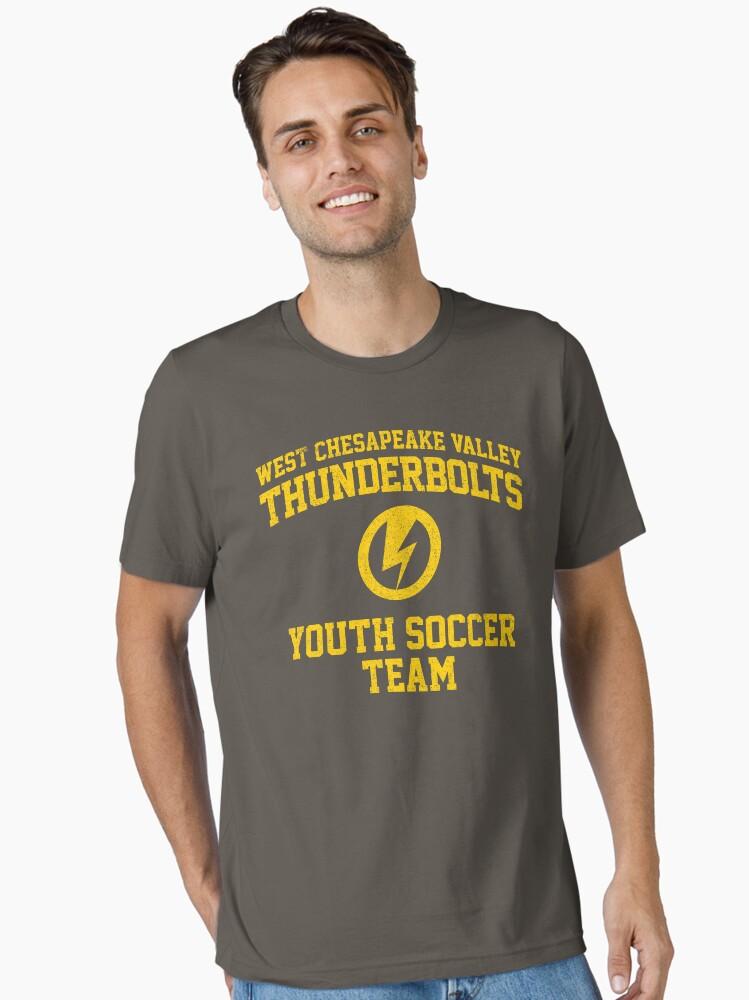 Thunderbolts West Chesapeake Valley Thunderbolts Youth Soccer Essential T-Shirt