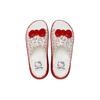 Crocs Stomp Slide Hello Kitty 50th Anniversary Red Glitter Women's 209815-100
