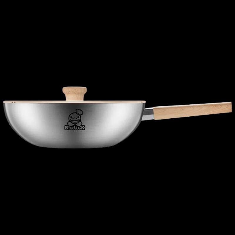 Chu Da Huang 30cm Little Yellow Duck 316 Multi-Layer Steel Wok