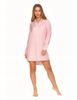 Women's Patterned Viscose Nightgown with Long Sleeves MORAJ L PATT 2