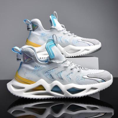 Nouvelles Chaussures pour Homme Chaussures Respirantes pour Homme Chaussures de Running Tendance Décontractées Légères pour Sports d'Extérieur Chaussures de Papa pour Homme