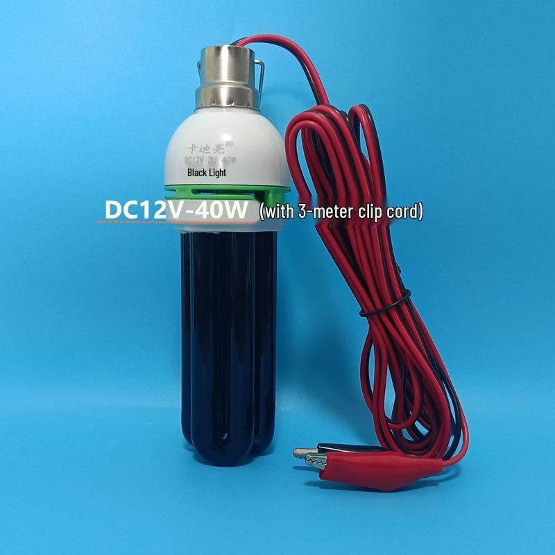 12V Insektenfalle mit Licht für den Außenbereich in der Aquakultur – für Käfer, Grillen, Zikaden und Motten