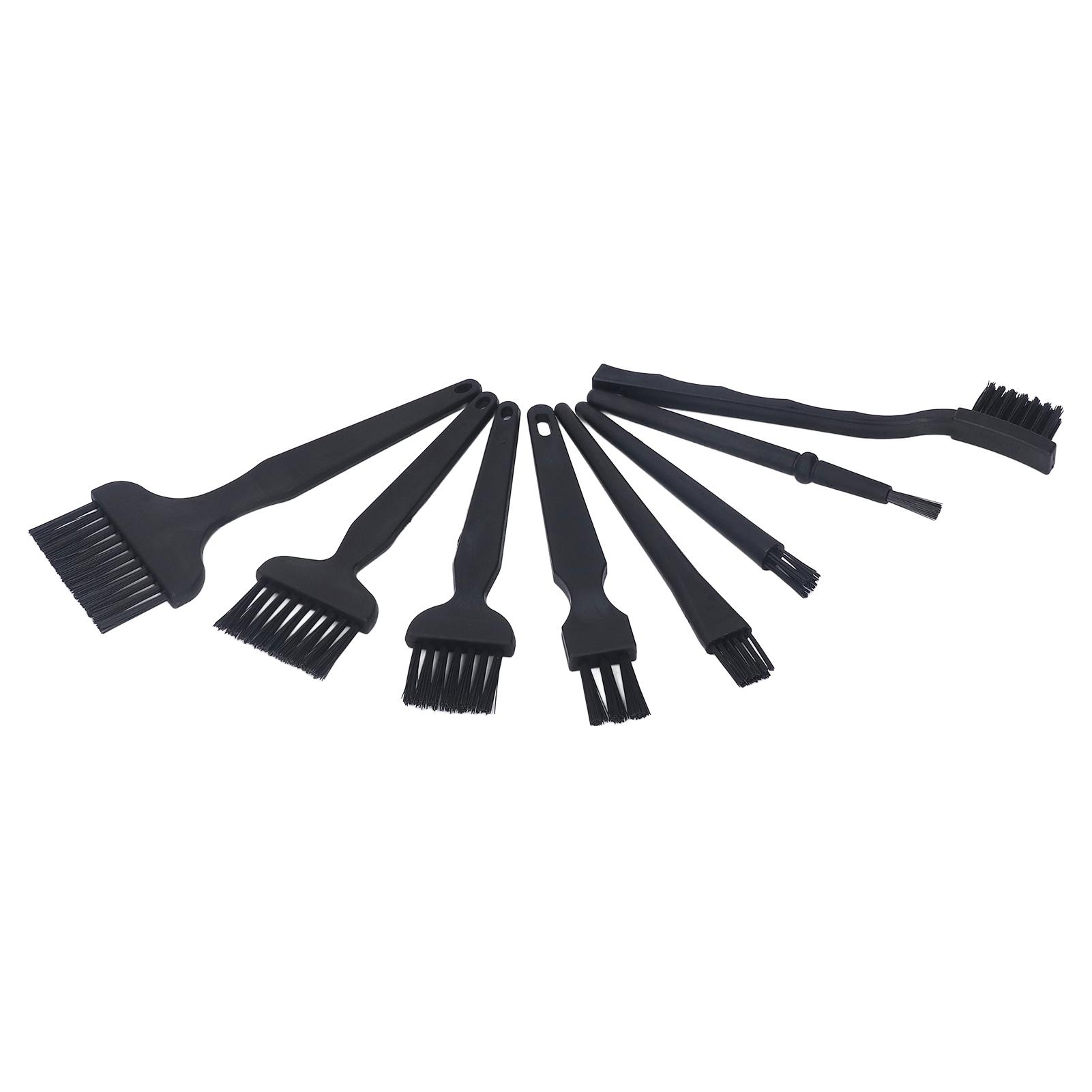 

8Pcs Non Static Brushes Portable Plastic Handle ABS Electronics Computer Keyboard Cleaning Brush Kit