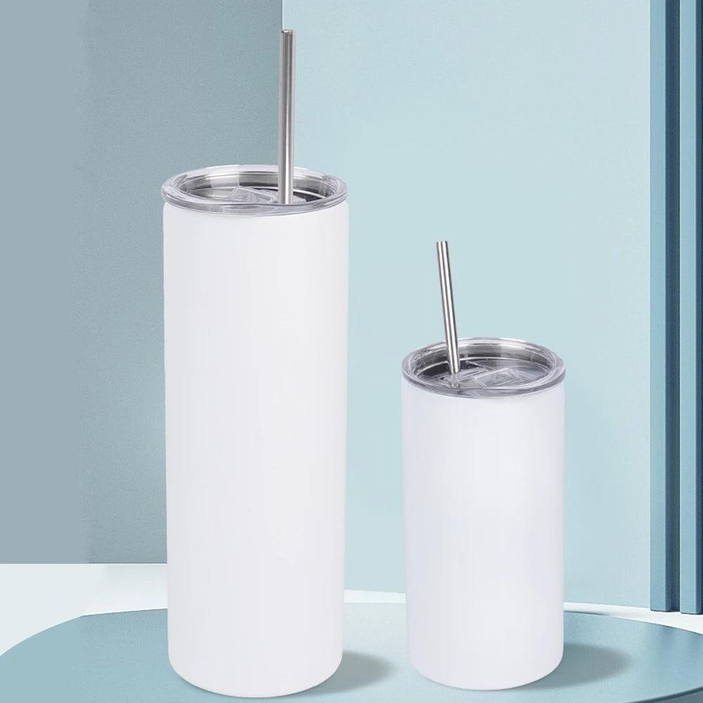 Nice 20OZ Sublimation Cup Stainless Steel Thermos Bottle Cold and Insulated Coffee Cups Portable Custom DIY Water Bottle 600ML
