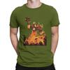 Ragnaros Rock-Magma Men's Shirt World Of Warcraft Funny T-Short Sleeve Round Collar T-Shirts Pure Cotton Birthday Gift Clothing