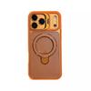 Magnetic Lens Dual Bracket for iPhone17PROMAX Creative Mobile Phone Case for Apple 16 with Lens Film