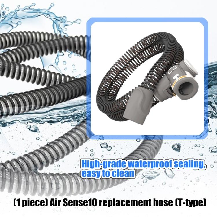 Flexible CPAP Hose Secure Connection Heated Tube Climateline Air Tubing Replacement for Air Sense 10 Accessories