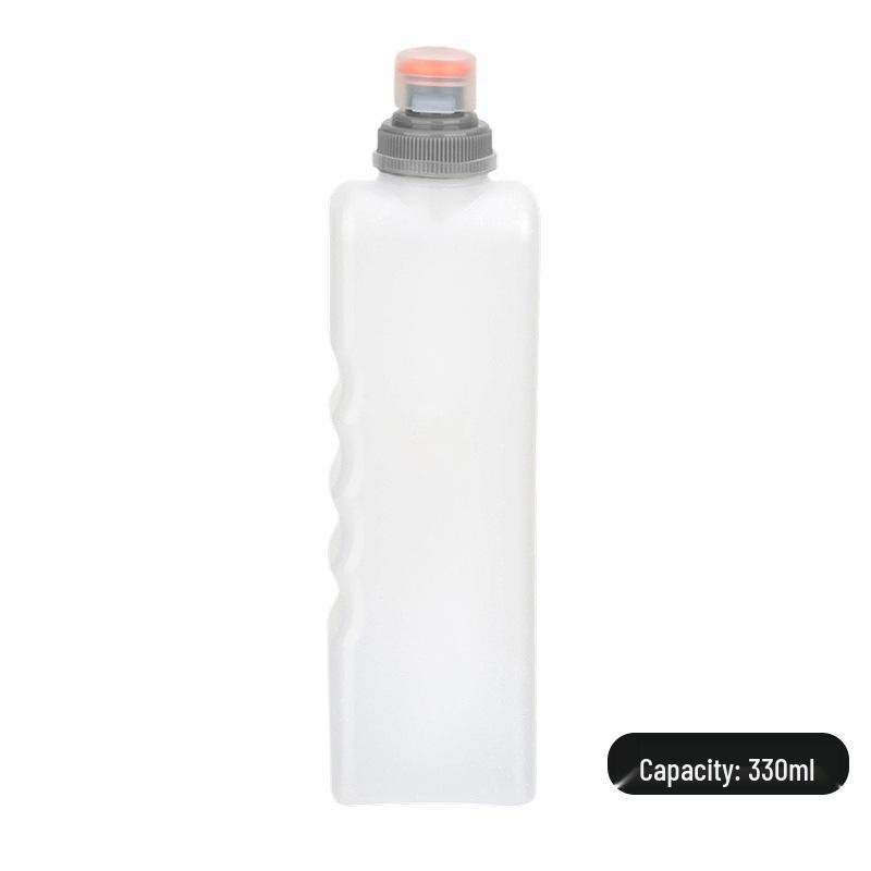 

Портативная спортивная бутылка для марафона - Большая вместимость, мягкий и изогнутый дизайн 330 ML