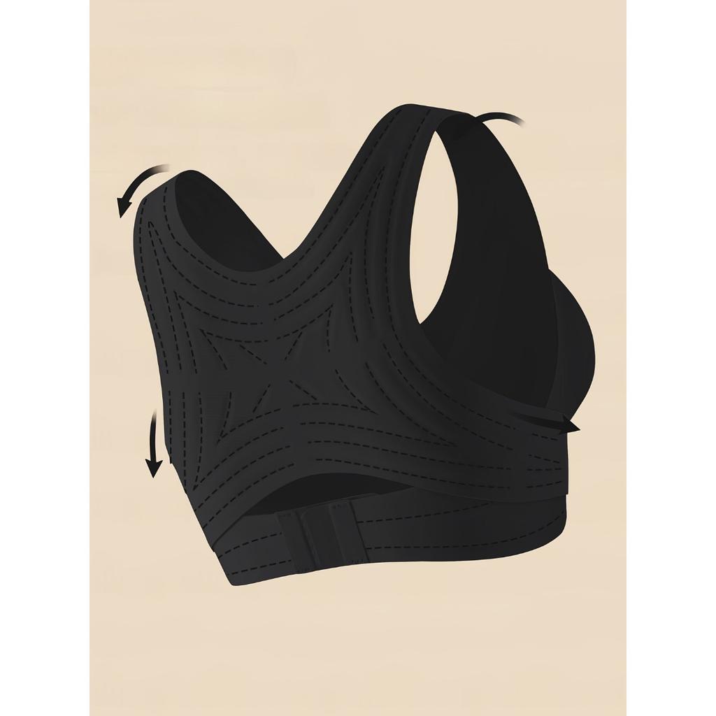Women's Seamless Underwear with Detachable Breast Pads, Adjustable Body Shape, Seamless Closure, Comfortable Skin Friendly Without Steel Rings