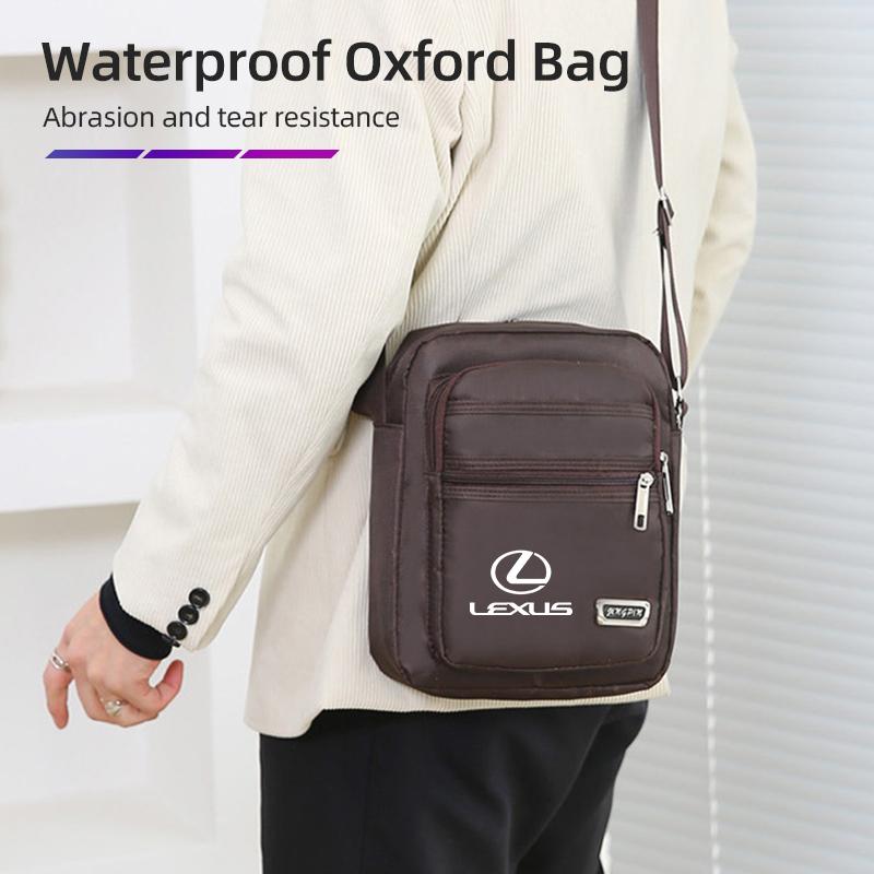 Csjway1 Car Men's Chest Bag Shoulder Waist Pack Card Holder Coin Accessories For Lexus UX250h RX450h CT200h RX400h NX300h RX350 RX300 GX