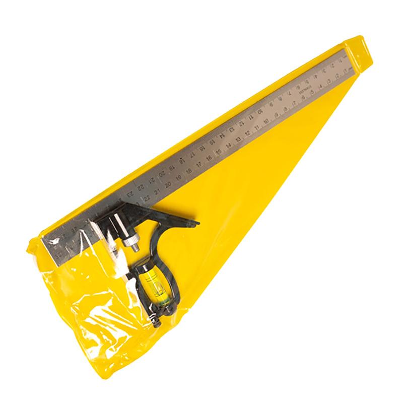 Angle Square Measuring Tools Set Precise Aluminium Adjustable Combination Spirit Level