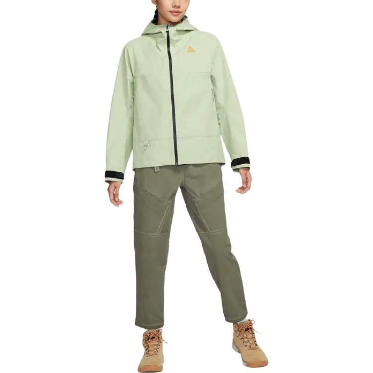 Nike ACG Storm-Fit Cascade Rains Embroidered Zip Hoodie Jacket Women Outerwear Green DR3169-343