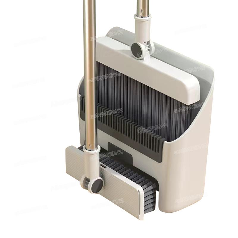Multifunction Broom Dustpan Floor Brush Set 3 In 1 Clean Broom Stand Up Dustpan Home Cleaning Tools