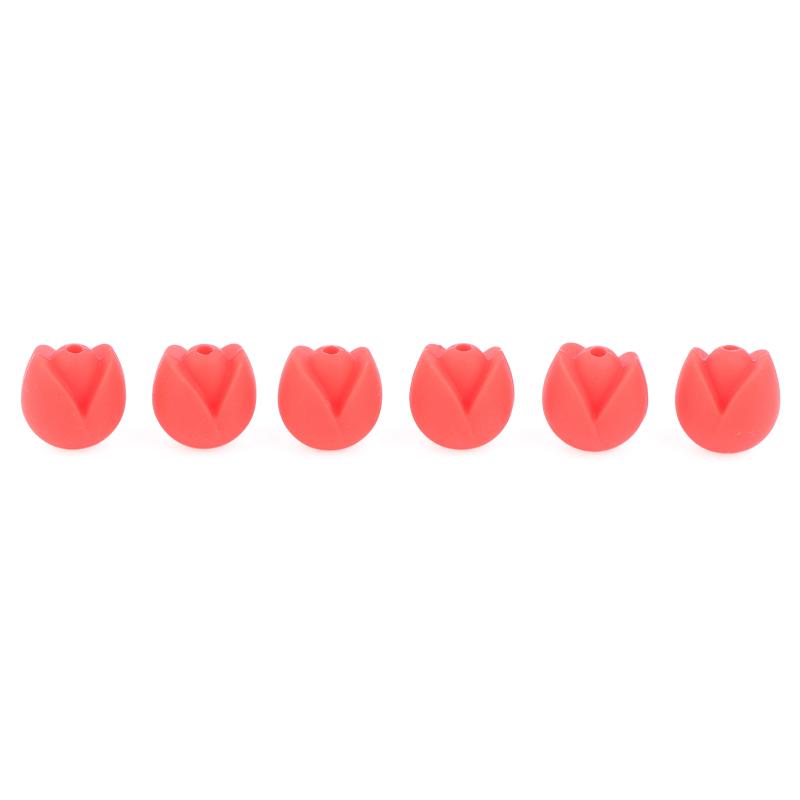6Pcs Tulip Knitting Needle Savers Silicone Protectors Stoppers End Caps Knitting Accessories Gifts For Knitters