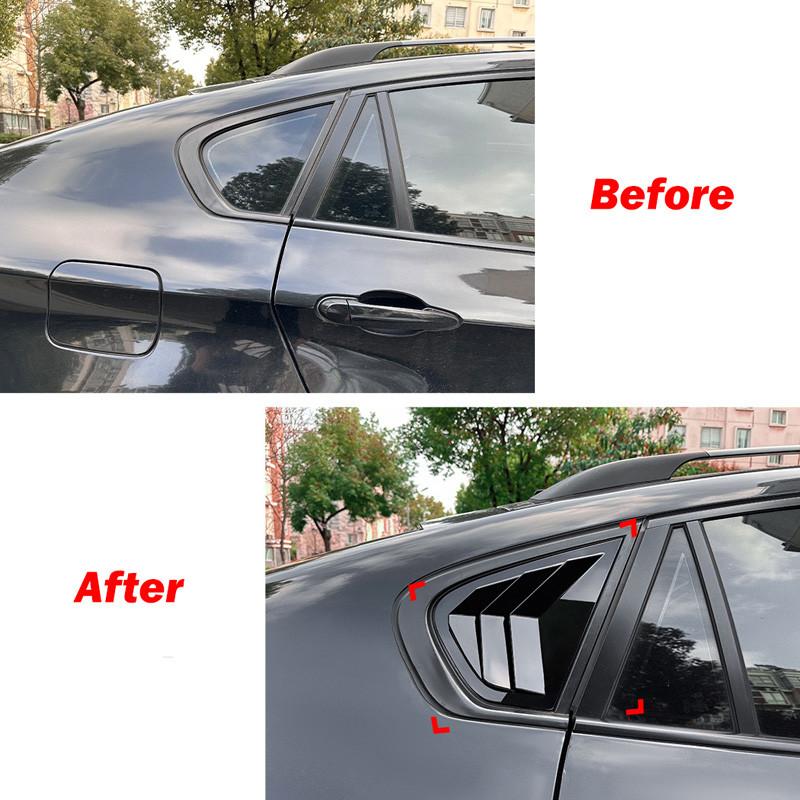 1 Par Bakre Sidevinduslameller Deksel Passer for X6 E71 E72 2008-2014