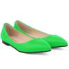 Women's Flats Shoes Solid Color Pointed Toe Slip On Patent Leather Woman Flat New Single Casual Comfort Non-slip Ladies Loafers