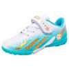 Kids Soccer Shoes Teens Boys Girls Students Kids TF Shredded Nails Velcro Grass Training