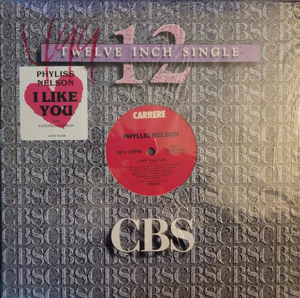

12inch Record PHYLLIS NELSON I Like You 12EXP05268 Carrere 1985 Canada Dance Electronica Used
