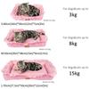 Cute Cat Beds For Indoor Cats With Anti Slip Bottom Pet Sleep Supplies